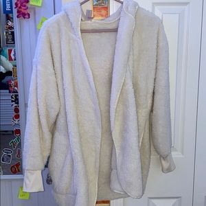sherpa throw jacket!